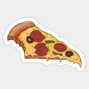 Get Triggered Pizza Edition (Pizza Only) Sticker